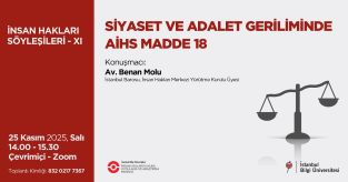 Siyaset ve Adalet Geriliminde AİHS Madde 18, 25 Kasım 2025