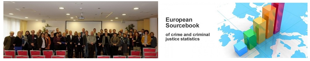 European Sourcebook of Crime and Criminal Justice Statistics–Data Contribution (2011-2014)