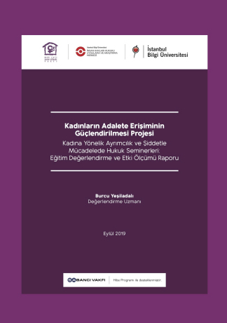 Evaluation and Impact Assessment Report of the Education Program on Legislation on Combating Discrimination and Violence against Women
